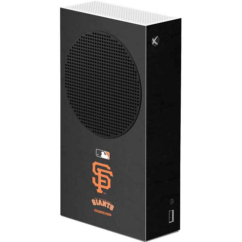 MLB San Francisco Giants - Solid Distressed Xbox Series S Console Skin