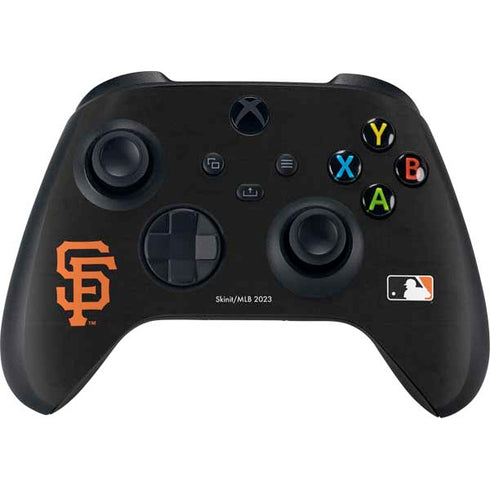 MLB San Francisco Giants - Solid Distressed Xbox Series X Controller Skin