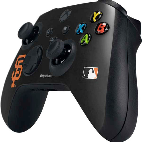 MLB San Francisco Giants - Solid Distressed Xbox Series X Controller Skin