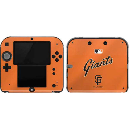 MLB San Francisco Giants Alternate Home Jersey Nintendo 2DS Skin