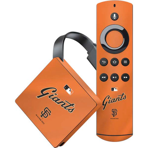 MLB San Francisco Giants Alternate Home Jersey Amazon Fire TV Skin
