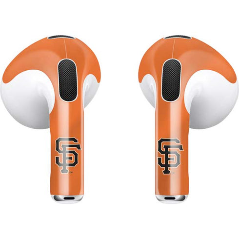 MLB San Francisco Giants Alternate Home Jersey Apple AirPods (3rd Gen 2021) Skin