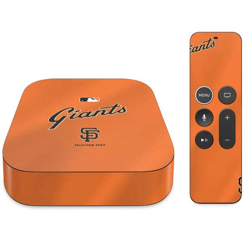 MLB San Francisco Giants Alternate Home Jersey Apple TV Skin