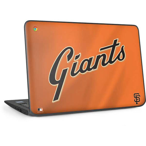 MLB San Francisco Giants Alternate Home Jersey HP Chromebook Skin