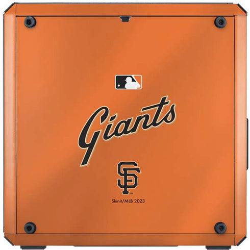 MLB San Francisco Giants Alternate Home Jersey Cooler Master MasterBox Q300L Mini Tower Skin
