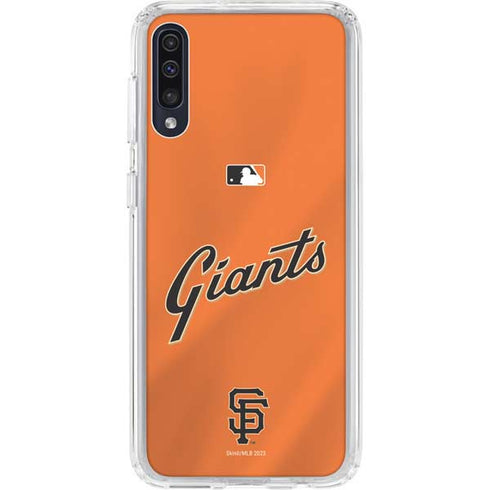 MLB San Francisco Giants Alternate Home Jersey Galaxy A50 Clear Case