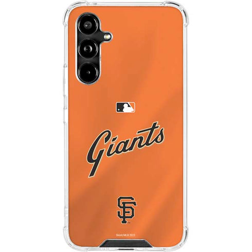 MLB San Francisco Giants Alternate Home Jersey Galaxy A54 5G Clear Case