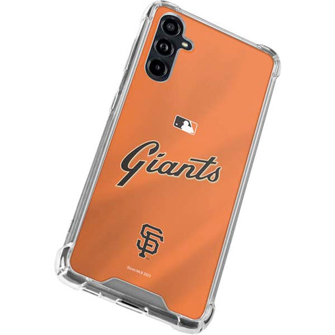 MLB San Francisco Giants Alternate Home Jersey Galaxy A54 5G Clear Case