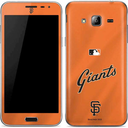 MLB San Francisco Giants Alternate Home Jersey Galaxy J3 Skin
