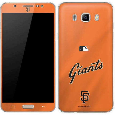 MLB San Francisco Giants Alternate Home Jersey Galaxy J7 Skin