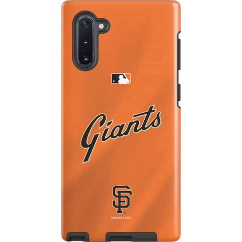 MLB San Francisco Giants Alternate Home Jersey Galaxy Note 10 Pro Case