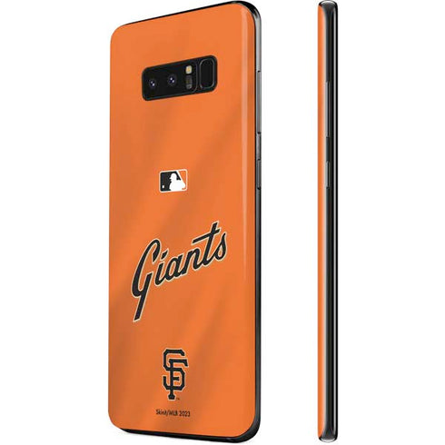 MLB San Francisco Giants Alternate Home Jersey Galaxy Note 8 Skin