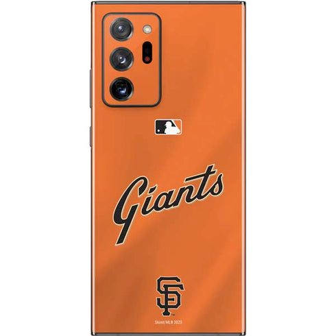 MLB San Francisco Giants Alternate Home Jersey Galaxy Note20 Ultra 5G Skin