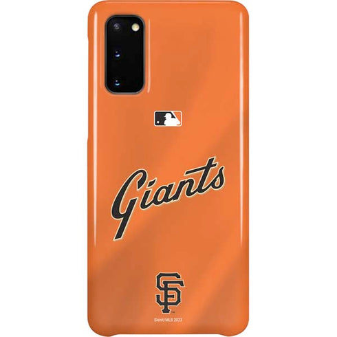 MLB San Francisco Giants Alternate Home Jersey Galaxy S20 Lite Case