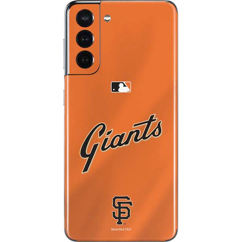MLB San Francisco Giants Alternate Home Jersey Galaxy S21 5G Skin