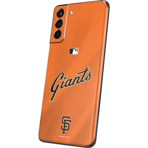 MLB San Francisco Giants Alternate Home Jersey Galaxy S21 5G Skin