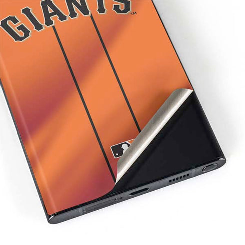 MLB San Francisco Giants Alternate Home Jersey Galaxy S22 Ultra Skin