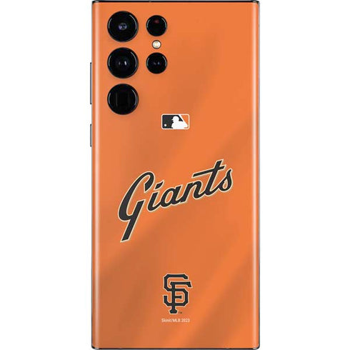 MLB San Francisco Giants Alternate Home Jersey Galaxy S22 Ultra Skin