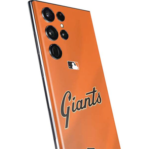 MLB San Francisco Giants Alternate Home Jersey Galaxy S22 Ultra Skin