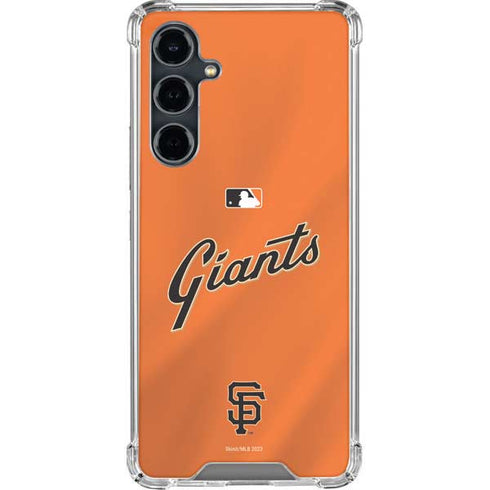 MLB San Francisco Giants Alternate Home Jersey Galaxy S23 FE Clear Case