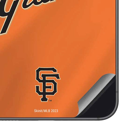 MLB San Francisco Giants Alternate Home Jersey Galaxy S23 FE Skin
