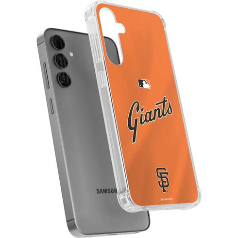 MLB San Francisco Giants Alternate Home Jersey Galaxy S24 Plus Clear Case