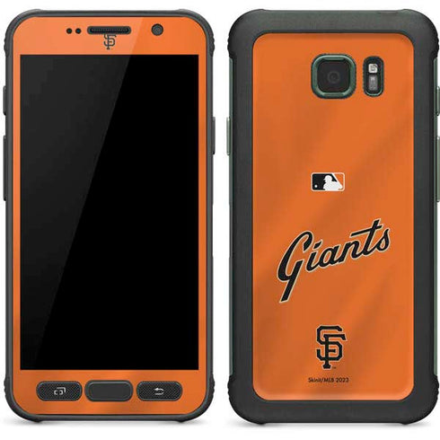 MLB San Francisco Giants Alternate Home Jersey Galaxy S7 Active Skin