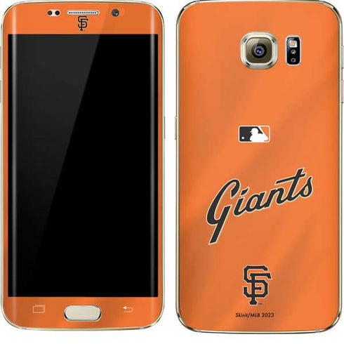 MLB San Francisco Giants Alternate Home Jersey Galaxy S7 Edge Skin