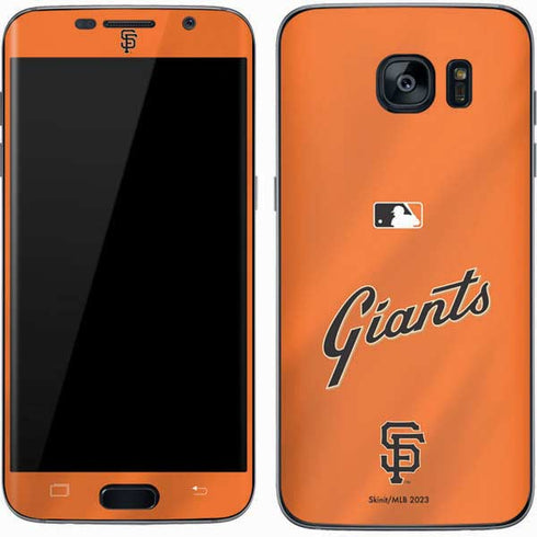 MLB San Francisco Giants Alternate Home Jersey Galaxy S7 Skin