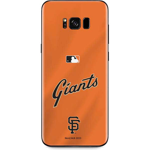 MLB San Francisco Giants Alternate Home Jersey Galaxy S8 Plus Skin