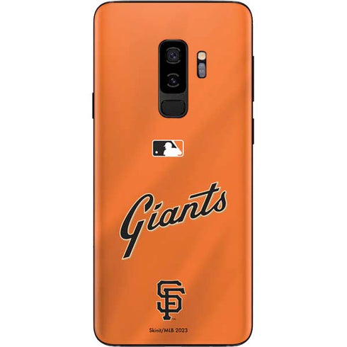 MLB San Francisco Giants Alternate Home Jersey Galaxy S9 Plus Skin