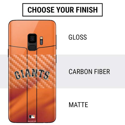 MLB San Francisco Giants Alternate Home Jersey Galaxy S9 Skin