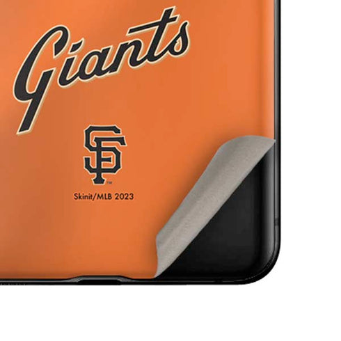 MLB San Francisco Giants Alternate Home Jersey Galaxy Z Flip Skin