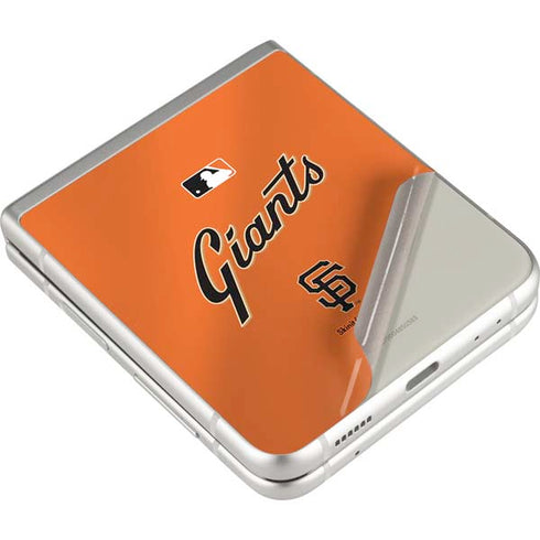 MLB San Francisco Giants Alternate Home Jersey Galaxy Z Flip3 5G Skin