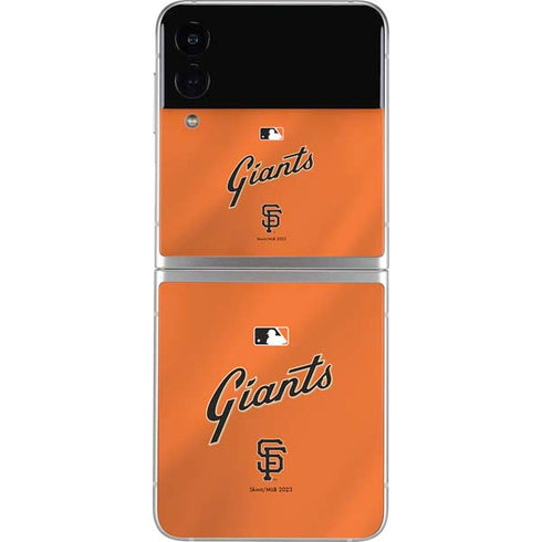 MLB San Francisco Giants Alternate Home Jersey Galaxy Z Flip4 5G Skin