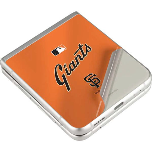 MLB San Francisco Giants Alternate Home Jersey Galaxy Z Flip4 5G Skin