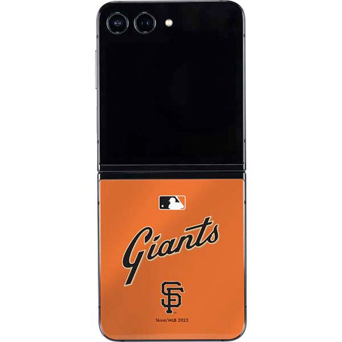 MLB San Francisco Giants Alternate Home Jersey Galaxy Z Flip5 5G Skin