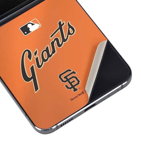 MLB San Francisco Giants Alternate Home Jersey Galaxy Z Flip5 5G Skin