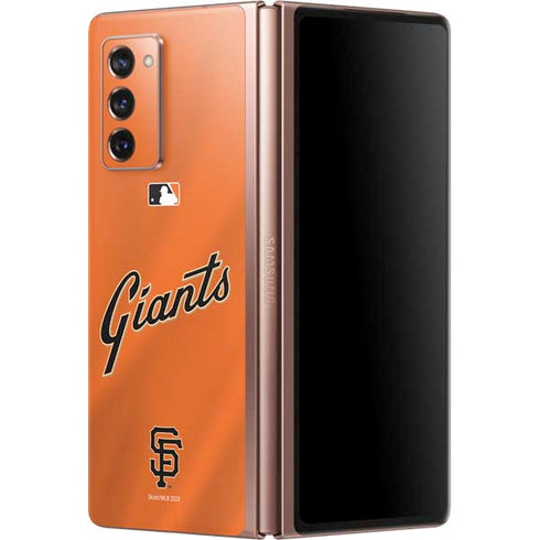 MLB San Francisco Giants Alternate Home Jersey Galaxy Z Fold2 5G Skin