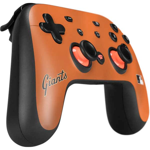 MLB San Francisco Giants Alternate Home Jersey Google Stadia Controller Skin