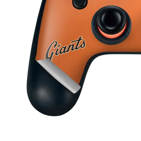 MLB San Francisco Giants Alternate Home Jersey Google Stadia Controller Skin