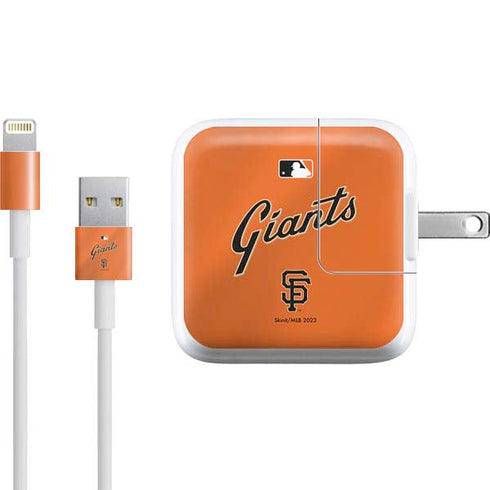 MLB San Francisco Giants Alternate Home Jersey iPad Charger (10W USB) Skin