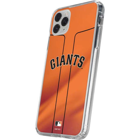 MLB San Francisco Giants Alternate Home Jersey iPhone 11 Pro Clear Case