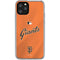 MLB San Francisco Giants Alternate Home Jersey iPhone 11 Pro Clear Case