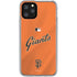 MLB San Francisco Giants Alternate Home Jersey iPhone 11 Pro Clear Case