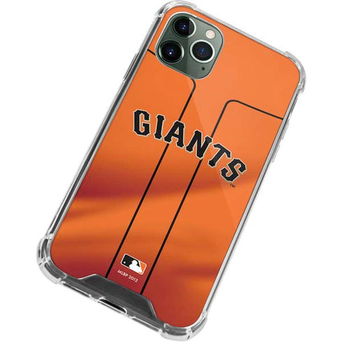 MLB San Francisco Giants Alternate Home Jersey iPhone 11 Pro Max Clear Case