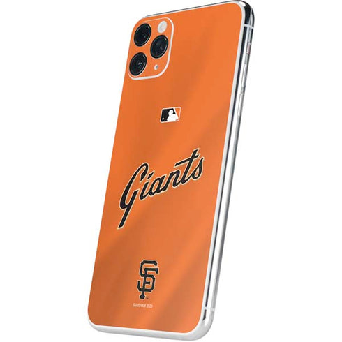 MLB San Francisco Giants Alternate Home Jersey iPhone 11 Pro Max Skin