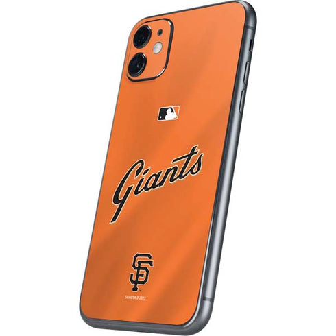 MLB San Francisco Giants Alternate Home Jersey iPhone 11 Skin