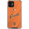 MLB San Francisco Giants Alternate Home Jersey iPhone 12 Mini Clear Case