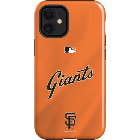 MLB San Francisco Giants Alternate Home Jersey iPhone 12 Mini Impact Case